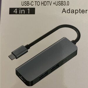 USB C 4 in one adapter